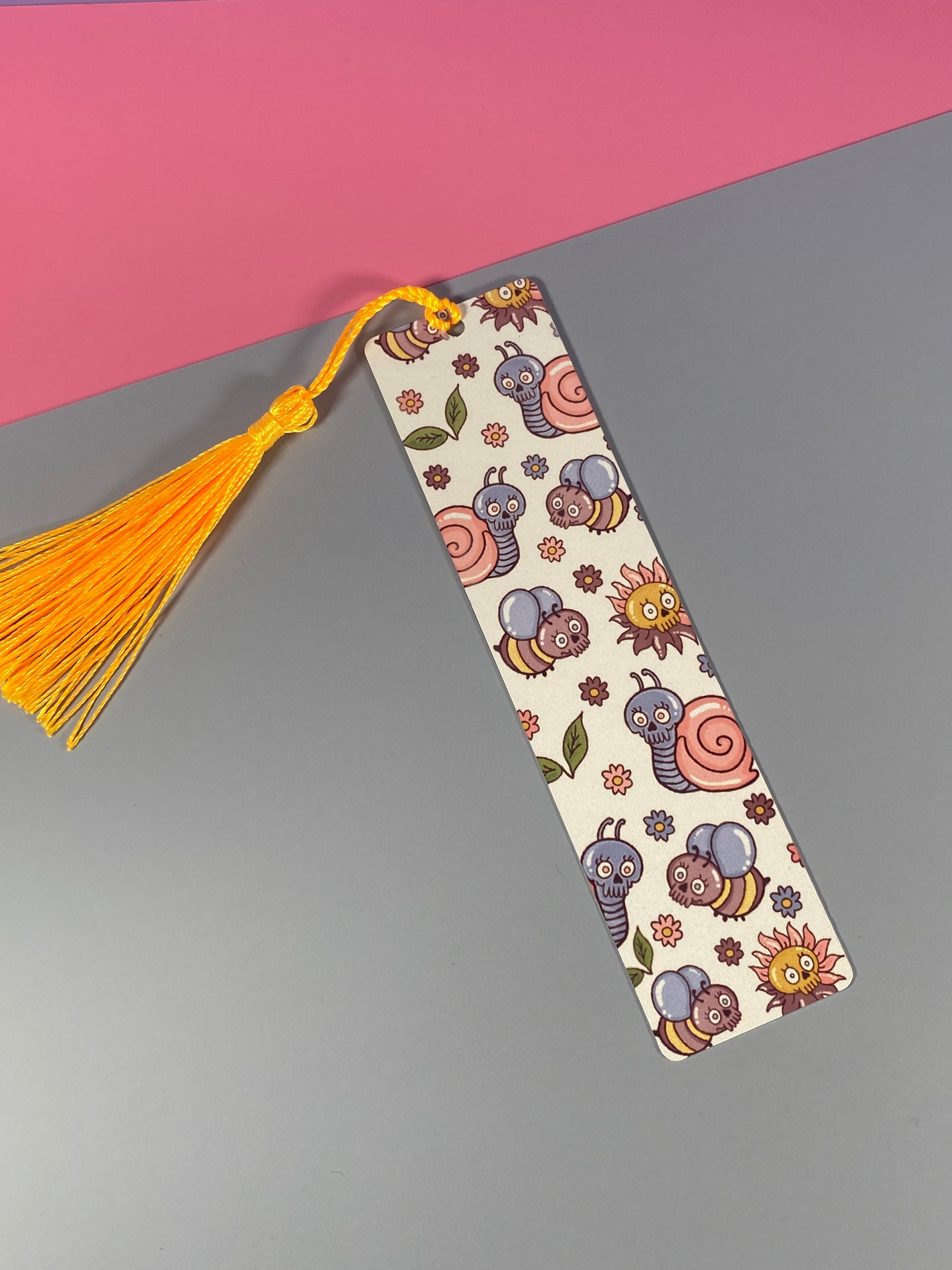 Cute-Creepy Garden Bookmark