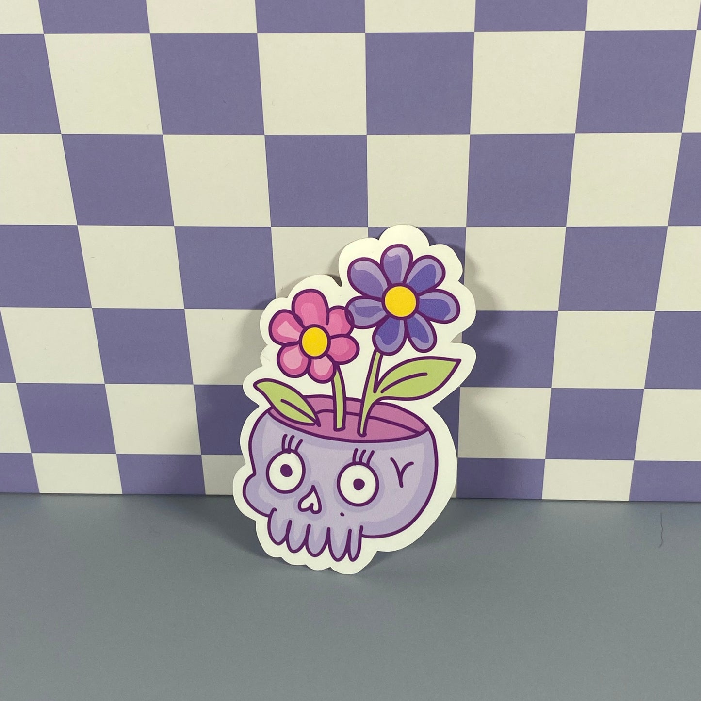 Living Ideas Skull Sticker – Waterproof