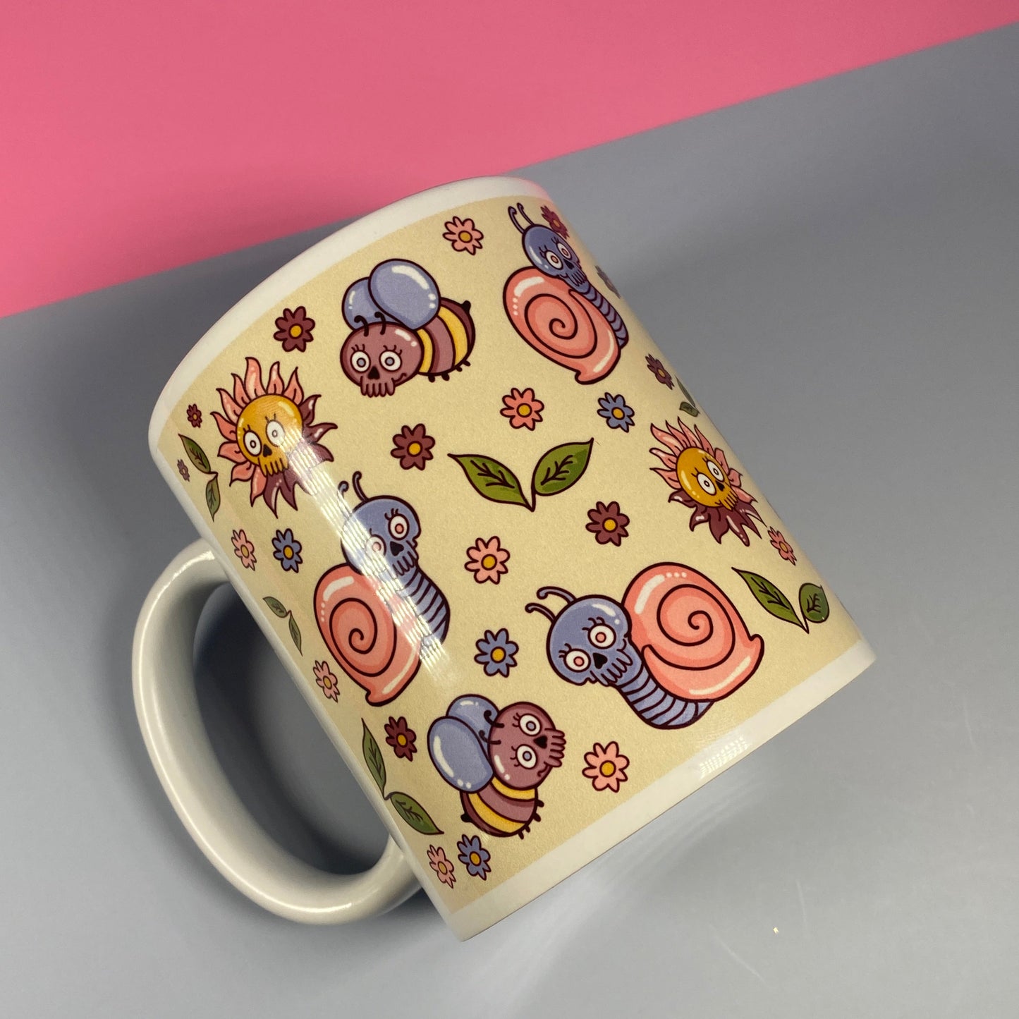 Cute-Creepy Garden Mug