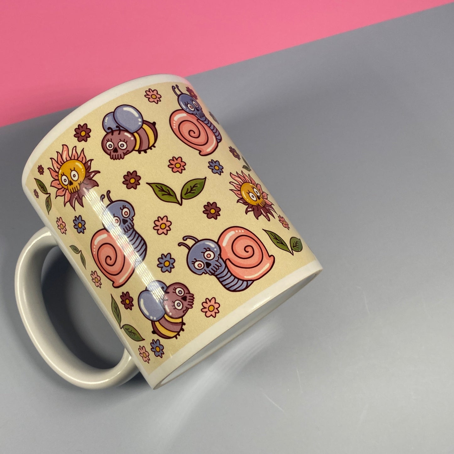 Cute-Creepy Garden Mug