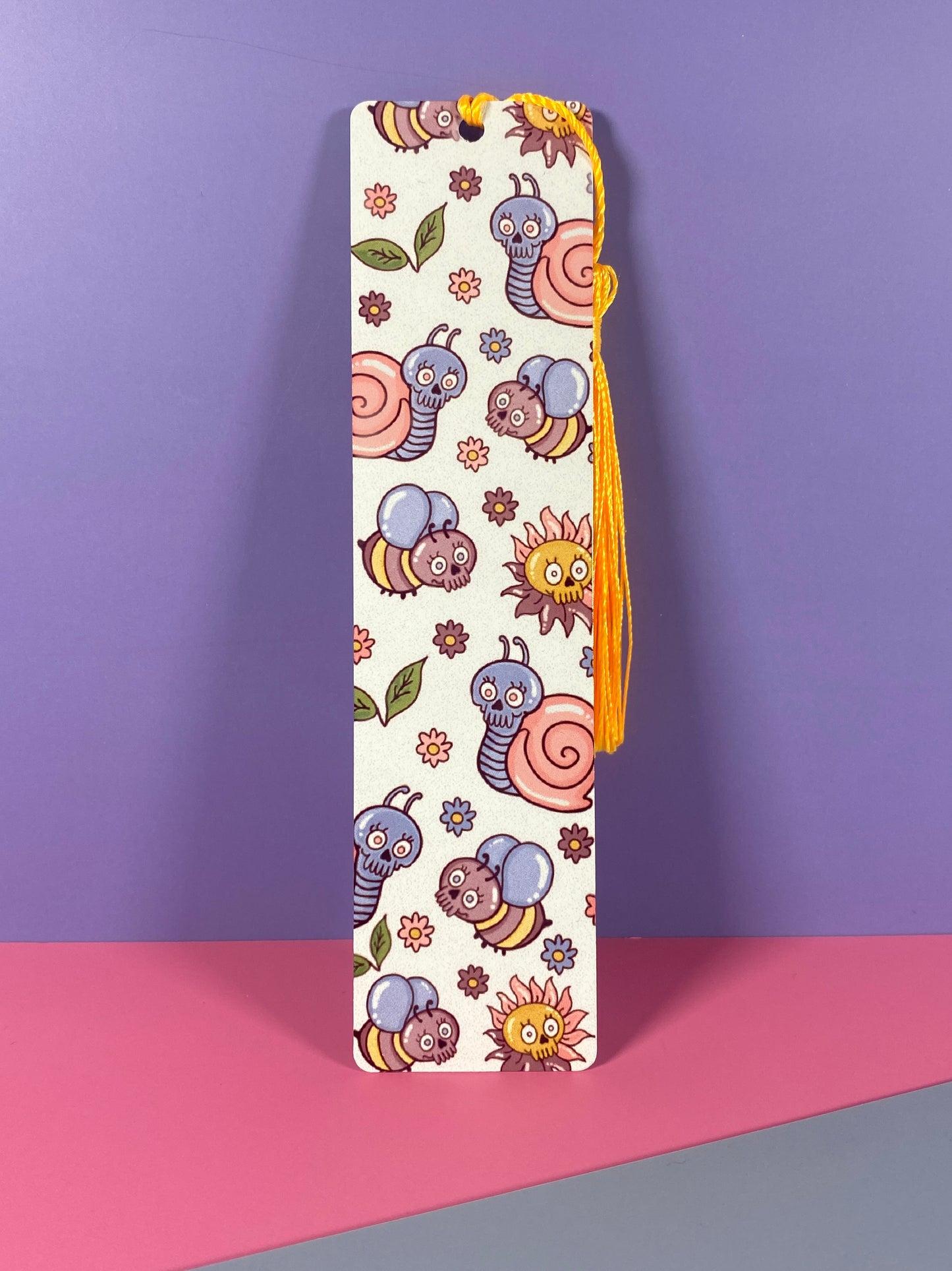 Cute-Creepy Garden Bookmark