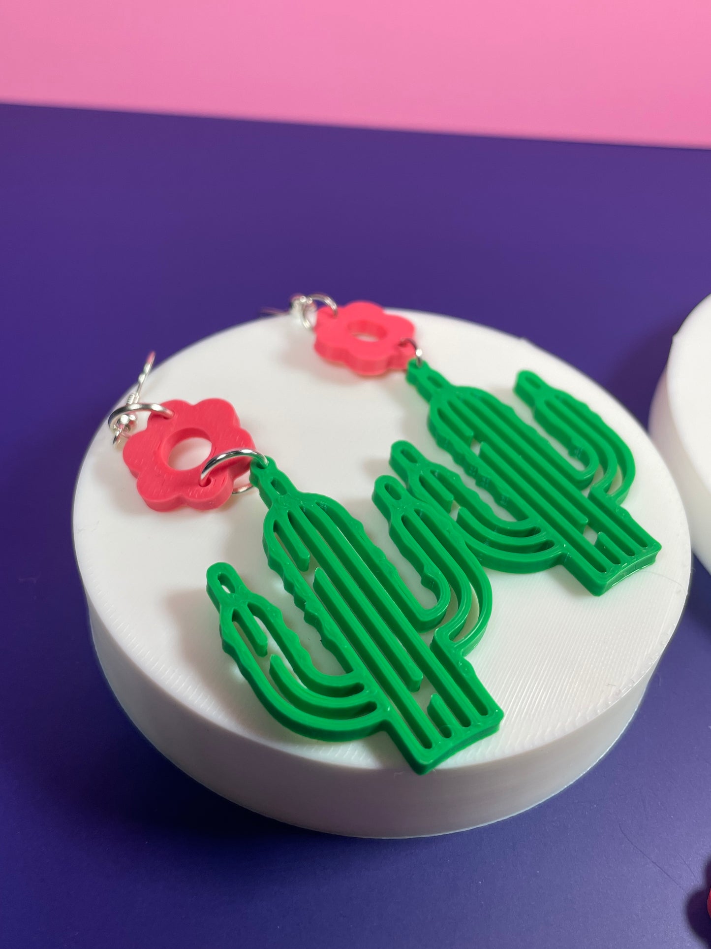 🌸 Cactus Bloom Earrings 🌸